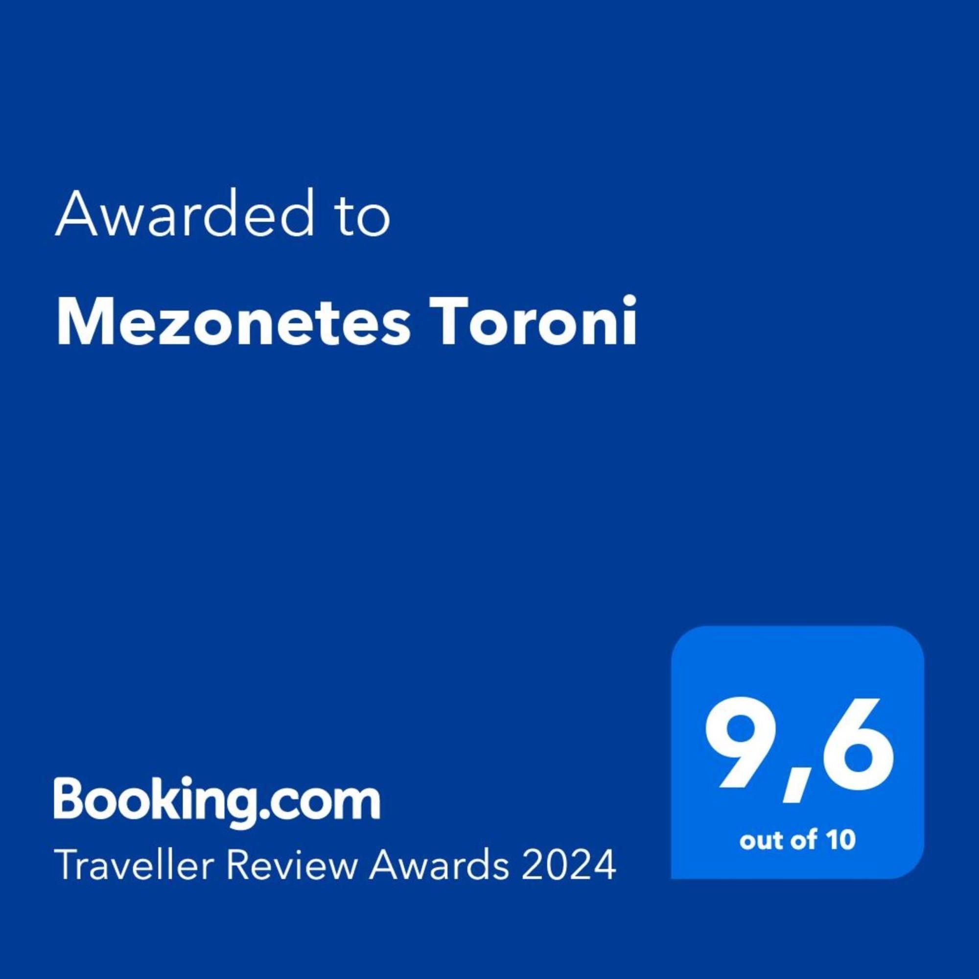 Apartmán Mezonetes Toroni Exteriér fotografie